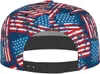 Ball Caps American Flag Snapback Hat For Men Women Hip Hop Style USA Baseball Cap Flat Bill Hats Adjustable Trucker