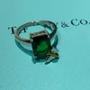 Tiffanybead Pierścienie miłosne damskie męskie projektant Tiffanybracelet Pierścień luksusowy biżuteria
