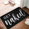 Carpets Get Naked Polyester Doormat Rug Carpet Mat Footpad Anti-slip Washable Entrance Kitchen Bedroom Balcony Toilet Living Room 40 60