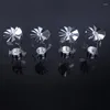 Candle Holders Metal Rotating Tea Light Spinning Tealight Stand Candleholders For Romantic Wedding Party Home Decoration