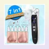 Nez à nez noir Point Pimple Blackhead Remover Electric Narhead Vaim Dustrouser Pore Skin Care Tools Machine avec 6 Head3783549