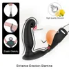 Delay Ejaculation Wireless Control Anal Plug Vibrator Prostate Massage Vibrator Wear Silicone Stimulate Massager