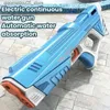 Sand Play Water Fun Gun Toys Electric Water Gun Automatic Water Guns Stor vattenpistol för vuxna barn Summer Beach Toys Boys 240307 Q240413