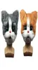 Śliczna maska ​​kota Halloweenowa nowość impreza pełna głowa maska ​​3D Realistyczna maska ​​dla zwierząt kota Mask Cosplay Props 2207255752058