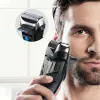 Shavers USB充電式電気シェーバーステンレス鋼シェービングマシン3Dトリプルフローティングブレイティングシェーバーバーバーエレクトリ