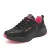 Sapatos casuais femininos tamanho grande 35-42 tênis de corrida ao ar livre Rose Purple Woman Athletic Fitness Training Sport confortável