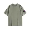 Mens Designer CP T-shirt Polo Tshirt Designers Män kvinnor outfit Luxurys Tees Summer T-shirt Stone Qvv0
