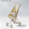 Strollers# Ultra compact lightweight wagon suitable for infants and young children pocket wagon with breathable fabric Q240413