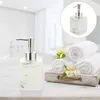 Bouteilles de shampooing de distributeur de savon liquide salle de bain le manuel à la maison rechargeable à la main