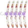 Storage Bags 5 Pcs Cloth Floral Hanger Home Supplies Pants Skirt Wedding Dress Hangers Sponge Cotton Clothes Bride