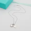 Diamant ketting hartontwerper sieraden vrouwen geschenk mode luxe sieraden vergulde gouden zilveren ketting vrouw hanger metaal liefde legering kettingen