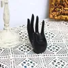 Bandlers Hand Palm Holder Candlestick Rack Jewellery Watch Anneaux Affichage pour décor de bureau à domicile M6CE