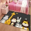 Carpets Teenage Girl Ins Style Bedroom Carpet Room Cartoon Children Children Entry Entry Entry Mat