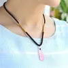 Pendant Necklaces Birthday Gift Genuine Jade Kinds Of Jewelry Agate A Goods -like Pink Chalcedony Sauteed Green Beans