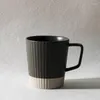 Muggar fast färg tumlare vatten glas kopp japansk handgjorda keramiska koppar set nordisk kaffemugg mjölk s glasögon självrörande