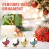 Storage Bottles 30ml Peacock Perfume Bottle Middle East Dubai Empty Arabian Essential Oil Dispenser Drop