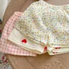 Clothing Sets 0-3T Baby Two Piece Set Summer Born Kid Boy Girls Clothes Print Cotton Top And Short Cute Sweet 2pcs Outfits