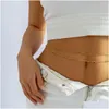 Cadeias de barriga boho mtilayer cadeia feminina simples y contas de cristal biquíni biquíni praia jóias de verão entrega de gotas de gotas de gotas dhunu