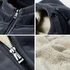 Men's Hoodies 2024 Fashiong Winter Fleece Hoodie Sweatshirt Mens Thick Warm Coat Male Solid Color Jacket Men Brand Clothing 8XL