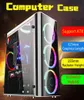 Steelacrylic USB30 Gaming Computer Case Cover Sidan genomskinlig 5 fanschassi för ATX för MATX för Miniitx 38x18x40cm3169212