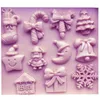 Formy do pieczenia DIY choinek do ciasta formy Snowflake Fondant czekoladowy silikonowy forma słodyczy SGS Certyfikowane T1050