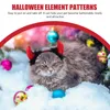 Abbigliamento per cani Halloween Headband Decorazioni per animali domestici cucciolo cucciolo copricapo di ruolo per interni Outfit Ornament Ornament Coperone