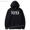 Women's Hoodies Toxica Funny Spanish Toxic Mexican Hoodie Designer Long Sleeve Print Sweatshirts Men Hoodies Slim Fit Sportswears Sudadera 240413