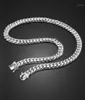 Kedjor 100 925 Sterling Silver Fashion Man Necklace Classal Italy Real Thick Pure Cuban Whip Chain 10mm 24 Inches Men039S Jewe3711206