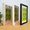 Frames Nordic Simple Wood Cadre pour l'image avec une affiche de mur en verre en plastique PO