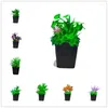 Fleurs décoratives Bonsaï Simulation artificielle Plante verte Bureau à la maison