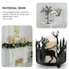 Titulares de vela Titular de Natal Decoração Central Decor Metal Tealight Desk Iron Animal Dining Room