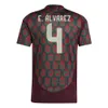 2024 Мексика Copa America Soccer Jerseys Chicharito Mens 24 25 Национальная команда Lozano Dos Santos H.Lozano E. Alvarez Men Men Kid