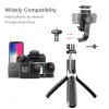 Gimbal Stabilisateur de cardan de haute qualité pour le téléphone Trépied de bâton de selfie de balance automatique avec télécommande Bluetooth pour caméra smartphone GoPro