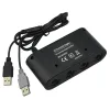 Kabels 10 stcs 4 poorten speler converter voor gamecube -controlleradapter voor wiiu -handle gecombineerde converter -adapter