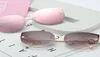 2020 Novos óculos de sol de olho gato mulheres projetam óculos de moldura de moldura de meta