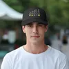 Ball Caps L'évolution de l'argent crypto-camionneur chapeau adulte BTC Ethereum Blockchain Sports Cap Mesh ajusté Baseball