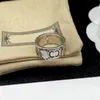 Love Rings Men Designer Ring Jewelry Luxury 925 Sterling Silver Women Ring Fashion Bee Letter Rings Retro