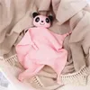 毛布ソフトキッズセキュリティブランケットパンダベビーコットンモスリンcomforter aanimalファッションスリープおもちゃを落ち着かせるタオルビブ