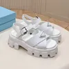 Designer Mule Woman Rubber Sandal Two Strap Platform Wedge House Chunky Slide Thick Bottom Pool Slipper Party Casual Summer Beach