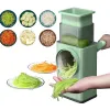 Smerigliatrici whddpets manuale tamburo vegetale manuale manuale multifunzione robot da cibo per alimenti peperoncino di peperoncino gadget cucina slicer cucina