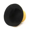 Summer Cotton Black Solid Color Double Sided Simple Bob Hip Hop Bucket Hat Mens Panama Beach Fishing Casual Sun Cap 240403