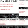 for MG ZS EV MG6 MG5 EZS 2017 2018 2019 2020 2021 7PCS Canbus Bulb Led Indoor Dome Map Reading Trunk Light Error Accessories