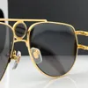 Top-Designer Sonnenbrille für Männer Frauen 2225 Klassische Mode Retro Eyewear Outdoor Strandstil Schutzbrille UV400 Anti-Ultraviolett Metall Oval Full Frame Random Box