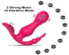 Wireless 3 in 1 G Spot Diret Dote Dother Vibrator для женщин стимулятор клитора носимый трусики эротики для взрослых Q06027991735