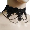 CHOKER CHATSEL CATERE PUNK PUNK STILE CACCOLA GOTICA CAMPIO VINTAGE LOLITA PENDANTE