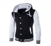 Swagwhat Mens Hoodies con cappuccio patchwork a strisce patchwork Giacca da baseball Felpette College Varsity Coates Baselie maschi con cappuccio sottile abiti LJ2008266173642