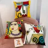Pillow Style Cover Picasso Embroidered Decorative Throw Pillowcases Abstract Creative Decoration For Home Sofa Car Covers