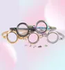 Bangle 5pcs 316L Stainless Steel Screw 30mm Mixed Color Floating Locket 78 Inch Bracelet Women Jewelry5268285