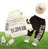 Kleinkindbaby Kleidungsstück Jungen Kleidung Herbst Kids Tracksuit Girls Kapuzenpant 2PCS Outfit5967635