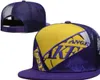 Basket American Basketball "Lakers" Snapback Hats Teams Designer Finals Finals Champions Locker Room Casquette Sports Cappone Snap Back Cap A17